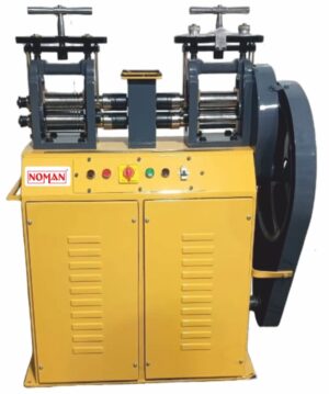 Roll Press Machine Double Head Malvi Model